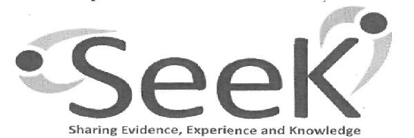Seek (logo) Device mark 2315442 Trademark