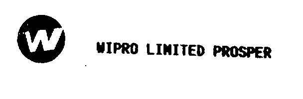 W Wipro Limited Prosper. Device mark 758801 Trademark