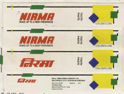 Nirma Device mark 721824 Trademark