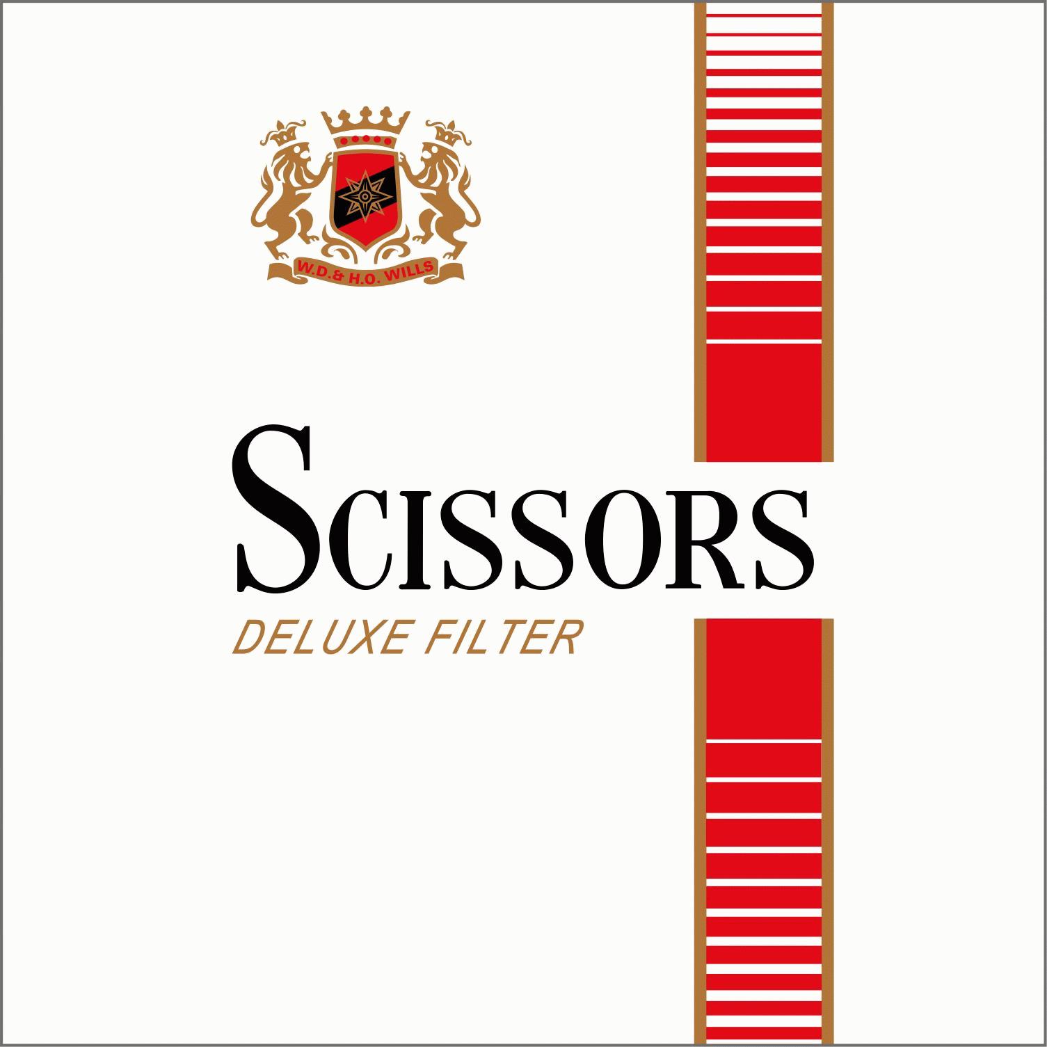 Scissors Deluxe Filter (colour) Device mark 2330502 Trademark