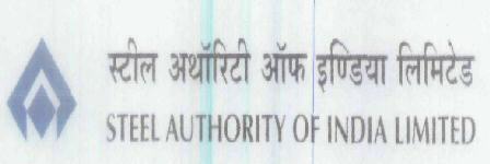Steel Authority Of India Limited Device mark 1853048 Trademark