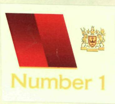 Number 1 (label) Device mark 2731214 Trademark