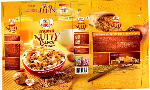 Saffola Muesli Nutty Crunch Device mark 2328255 Trademark
