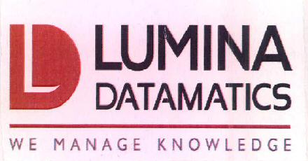 L Lumina Datamatics We Manage Knowledge Device mark 2843533 Trademark