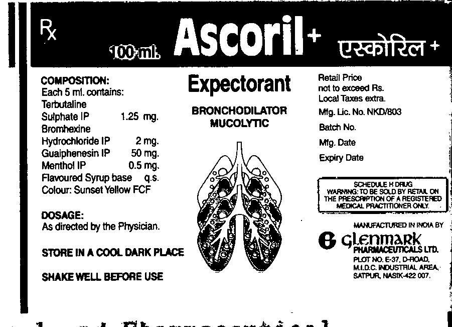 Ascoril Device mark 934241 Trademark