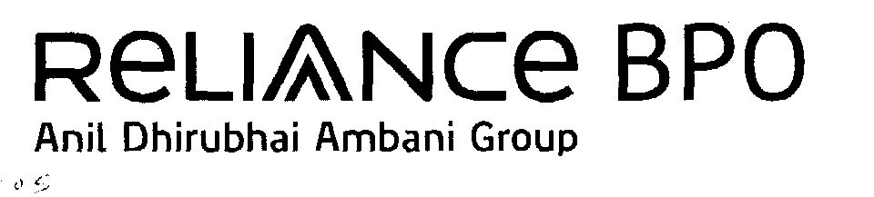 Reliance Bpo Anil Dhirubhai Ambani Group (letter Written In Special Form) Device mark 1459695 Trademark