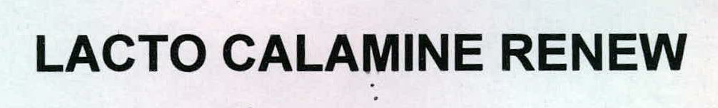 Lacto Calamine Renew Device mark 2222357 Trademark