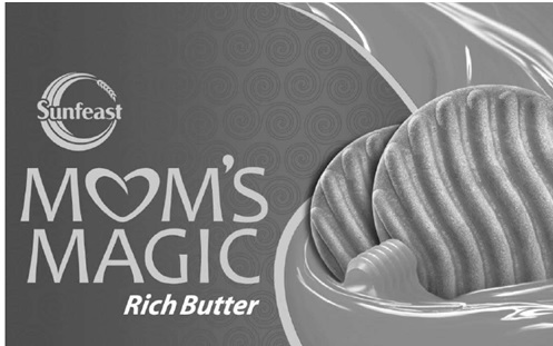 Sunfeast Mom's Magic Rich Butter Device mark 2934217 Trademark