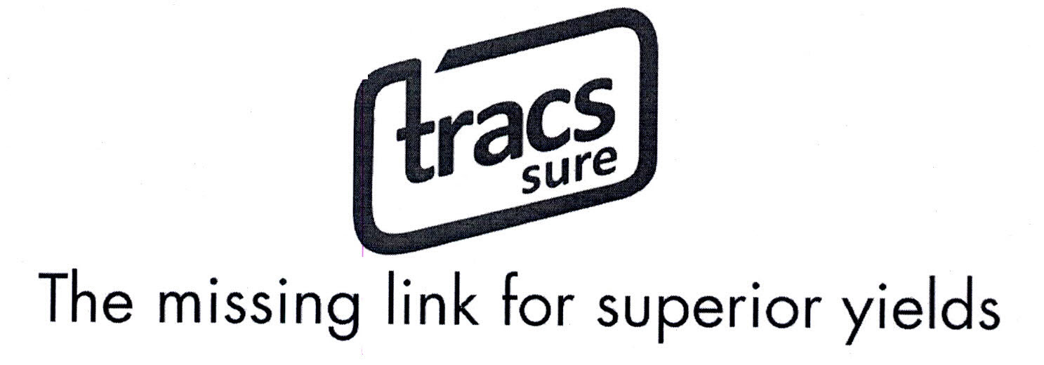 Tracs Sure The Missing Link For Superior Yields Device mark 2840300 Trademark