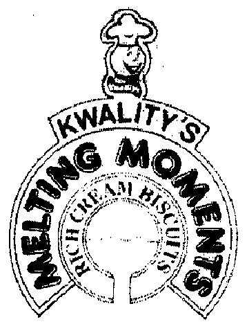 Kwality"s Melting Moments (label) Device mark 1619322 Trademark