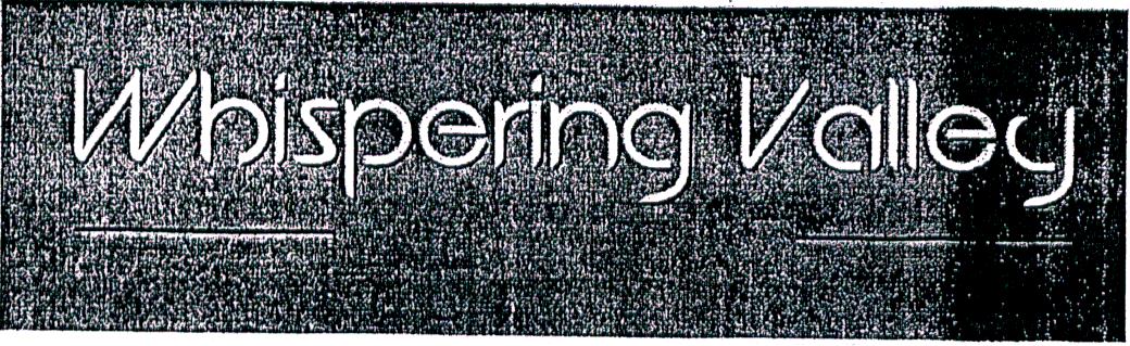 Whispering Valley Device mark 1938016 Trademark