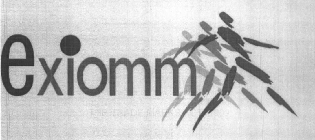 Exiomm (label) Device mark 1626496 Trademark