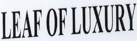 Leaf Of Luxury Device mark 1673683 Trademark