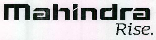 Mahindra Rise. Device mark 2455891 Trademark