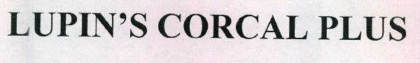 Lupin's Corcal Plus Device mark 2331721 Trademark