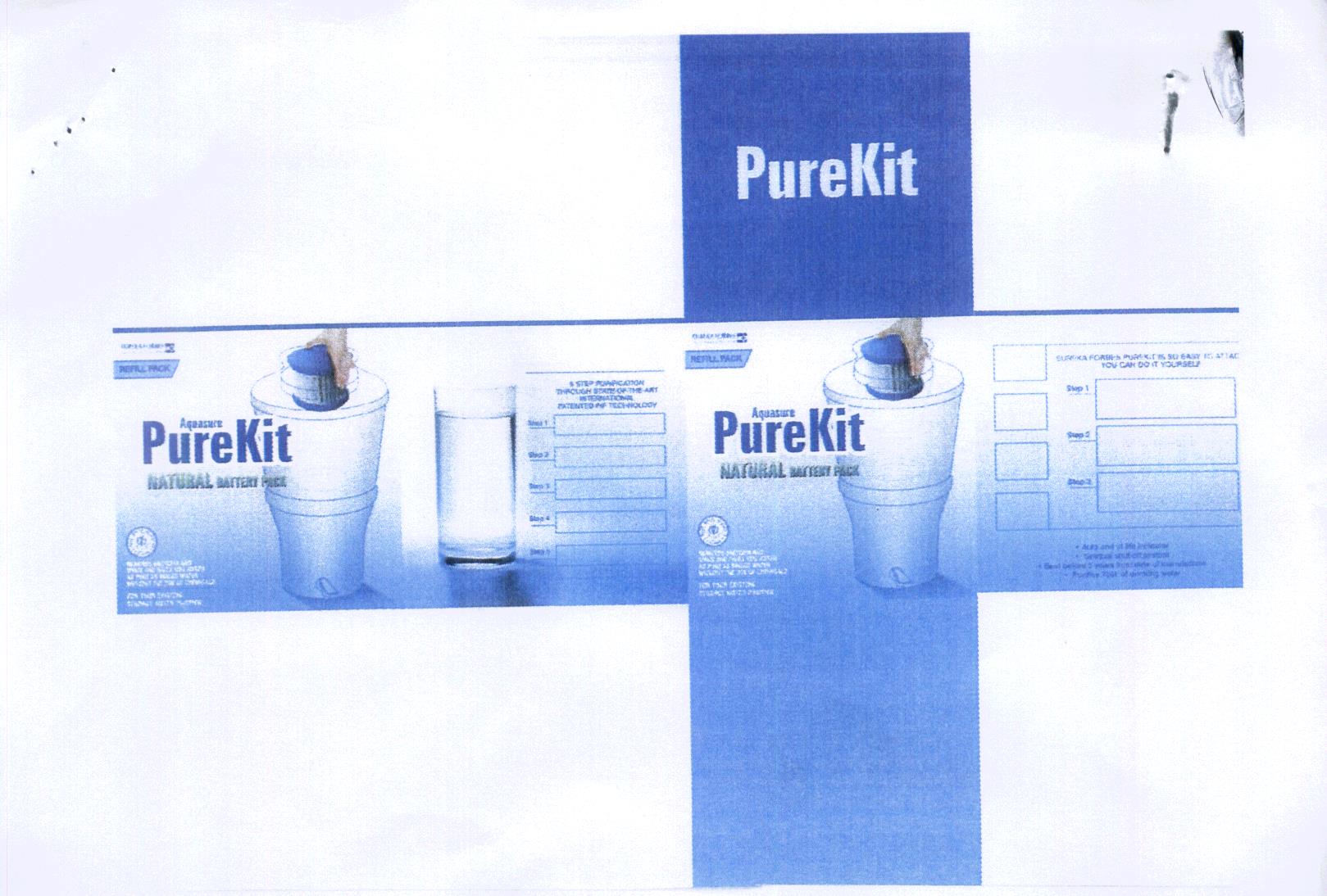Aqua Sure Pure Kit Device mark 1942231 Trademark
