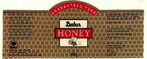Dabur Honey (label) Device mark 647201 Trademark