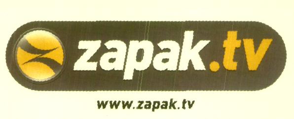 Zapak.tv Www.zapak.tv (label) Device mark 1597970 Trademark