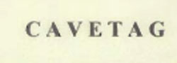 Cavetag Device mark 839115 Trademark