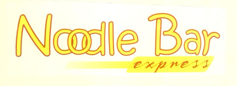 Noodle Bar (device Of Heavy Charcters) Device mark 1449581 Trademark