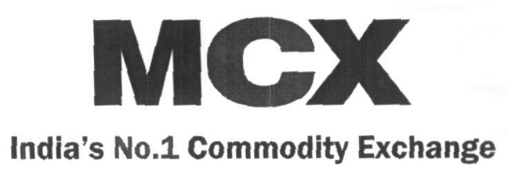 Mcx Indias No.1 Commodity Exchange (label) Device mark 1610148 Trademark