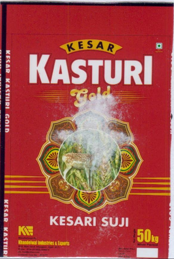 Kesar Kasturi Gold Device mark 1959534 Trademark