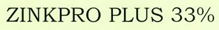 Zinkpro Plus 33% Device mark 2551571 Trademark