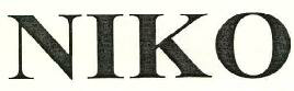 Niko Device mark 2566015 Trademark
