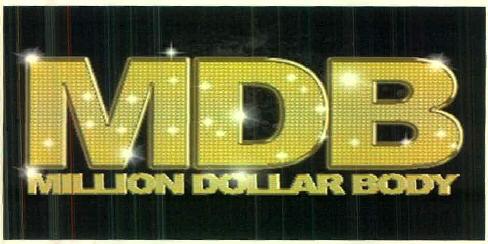 Mdb Million Dollar Body Device mark 2923511 Trademark