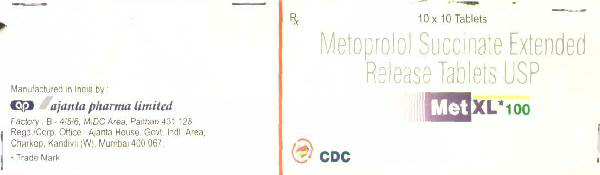 Met* 100 (label) Device mark 1275053 Trademark