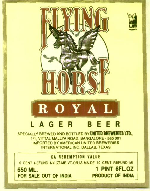 Royal,flying Horse(device) Device mark 786611 Trademark