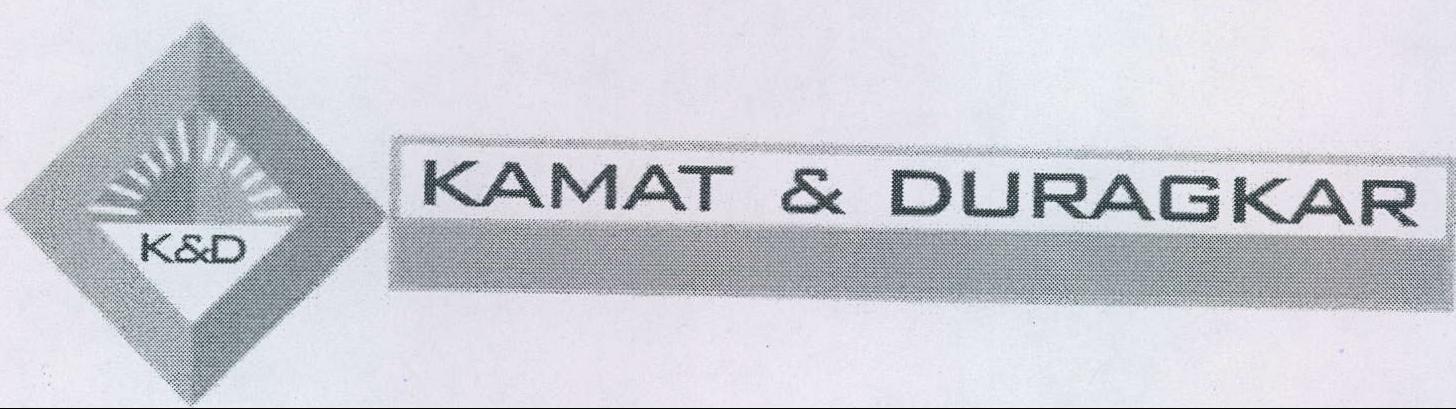 Kamat & Duragkar Device mark 2155993 Trademark