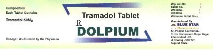 Tramadol Tablet, Dolpium Device mark 1794299 Trademark