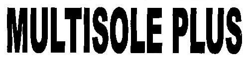 Multisole Plus (devce) Device mark 2641195 Trademark