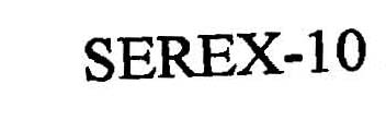 Serex -10 Device mark 943340 Trademark
