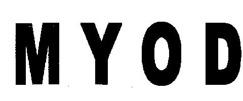 Myod (logo) Device mark 2150963 Trademark