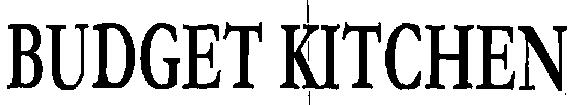 Budget Kitchen (logo) Device mark 2302594 Trademark