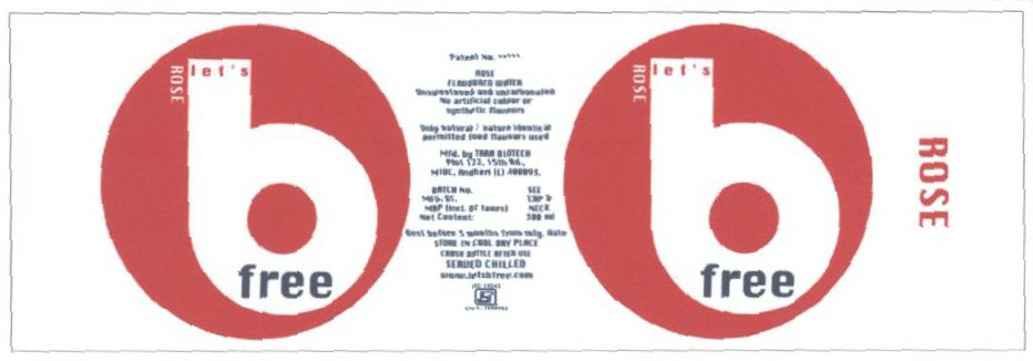 B Free (label) Device mark 1427238 Trademark