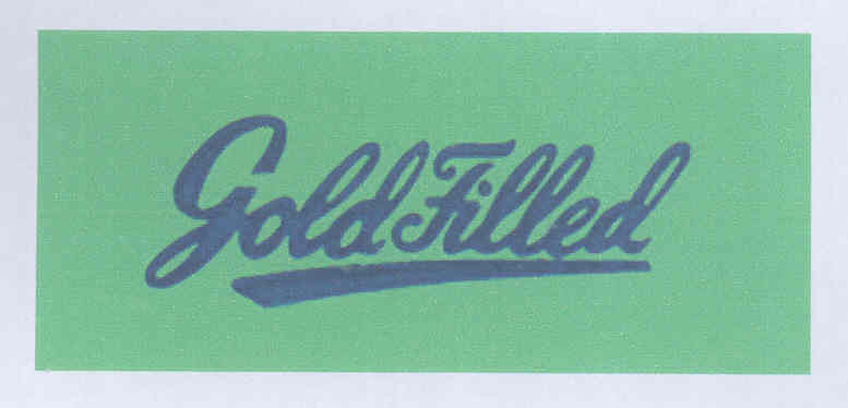 Gold Filled (label) Device mark 1768582 Trademark