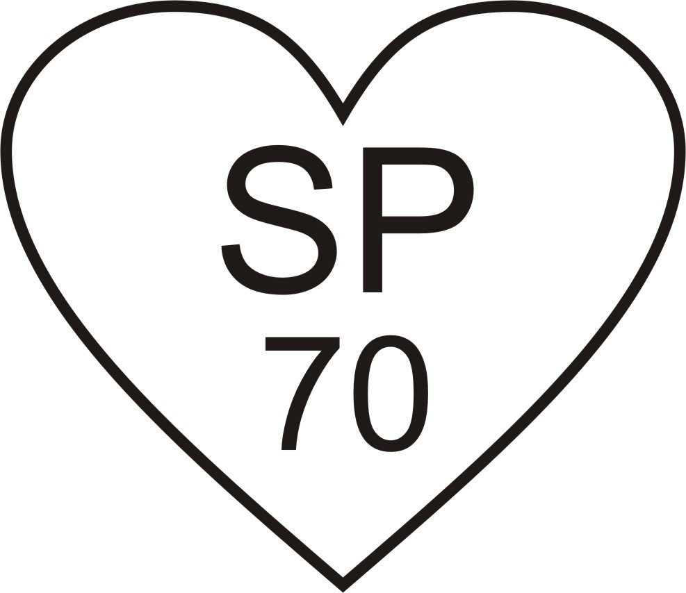 Sp 70 (in Heart) Device mark 2698791 Trademark