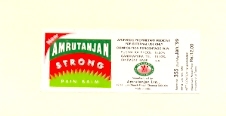Amurtanajan Strong Pain Balm(device) Device mark 854192 Trademark