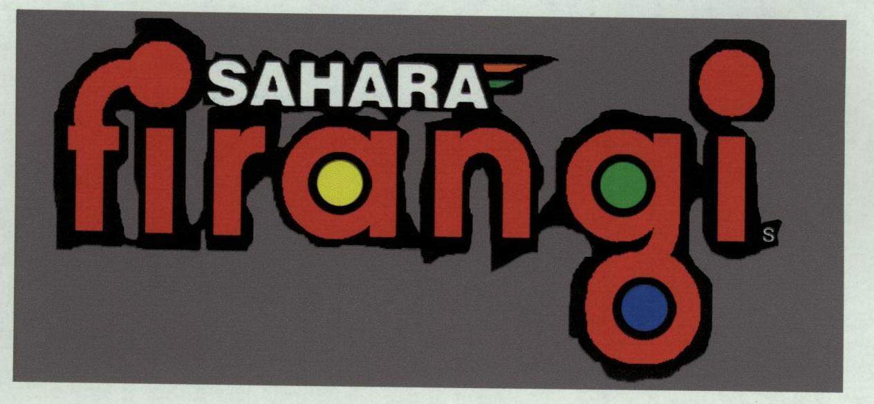 Sahara Firangi (label) Device mark 1586419 Trademark