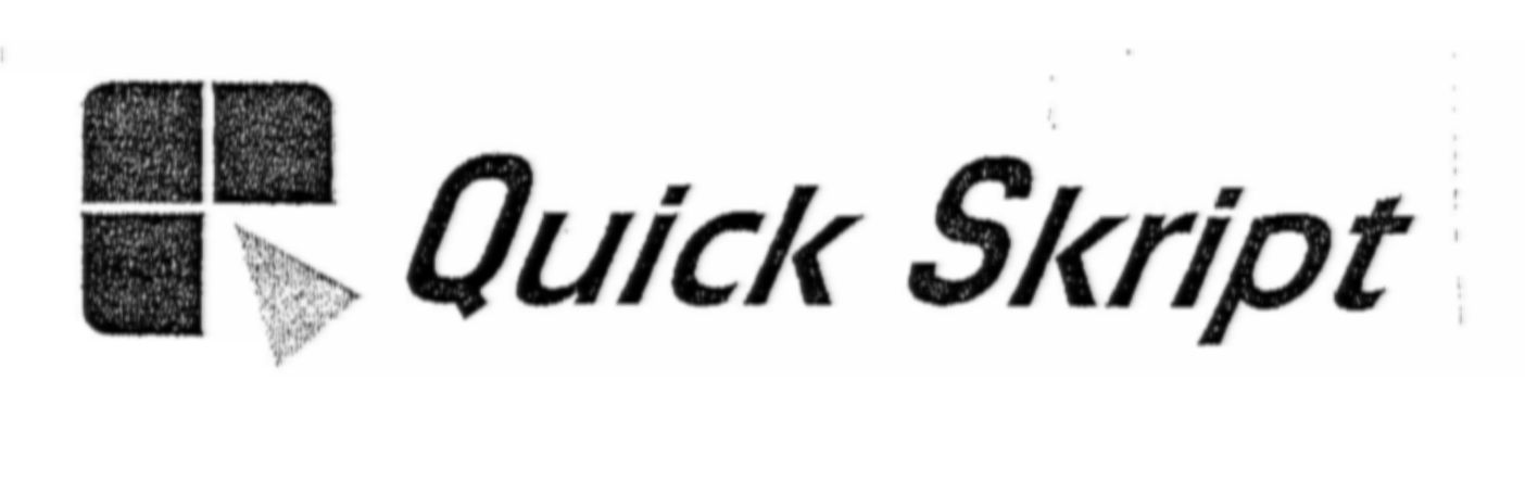 Quick Skript Device mark 2373002 Trademark