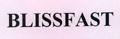 Blissfast Device mark 2240031 Trademark