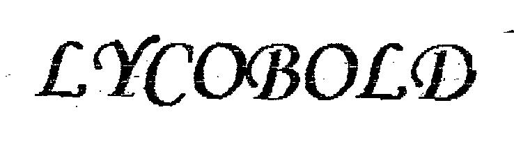 Lycobold (logo) Device mark 2165554 Trademark