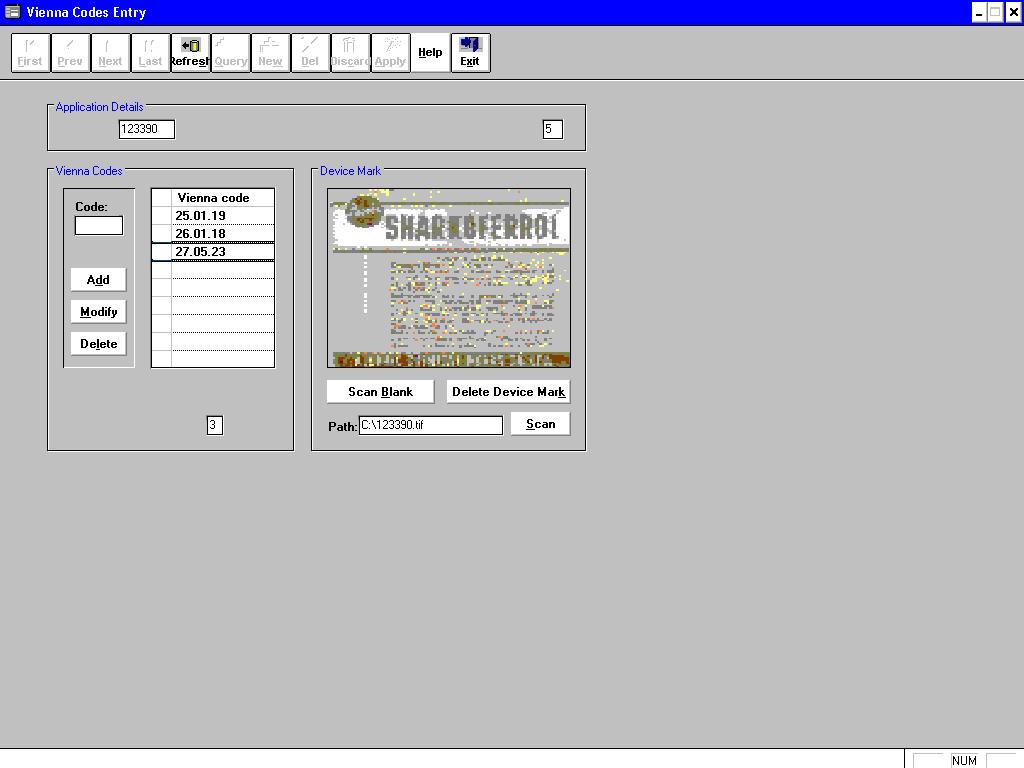 Alembicsharko Ferrol Device mark 123390 Trademark