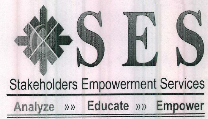 S E S Stakeholders Empowerment Services (device Of Geo. Misc.) Device mark 2417418 Trademark