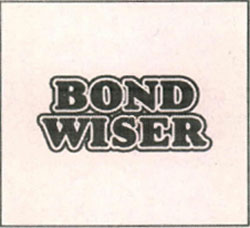 Bond Wiser Device mark 2602438 Trademark