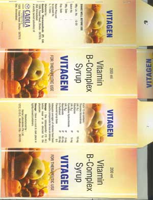 Vitagen Device mark 1250995 Trademark