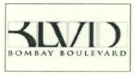 Blvd Bombay Boulevard Device mark 2498784 Trademark